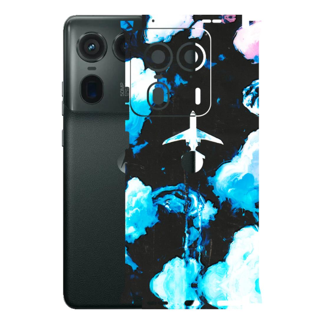Motorola Phone Skins (All Models) - Travel In Airline - 3D Embossed Finish (L-264) Motorola Edge 50 Ultra (5G)
