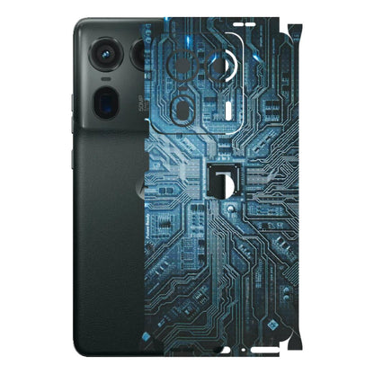 Motorola Phone Skins (All Models) - Original Circuit - 3D Embossed Finish (L-267) Motorola Edge 50 Ultra (5G)