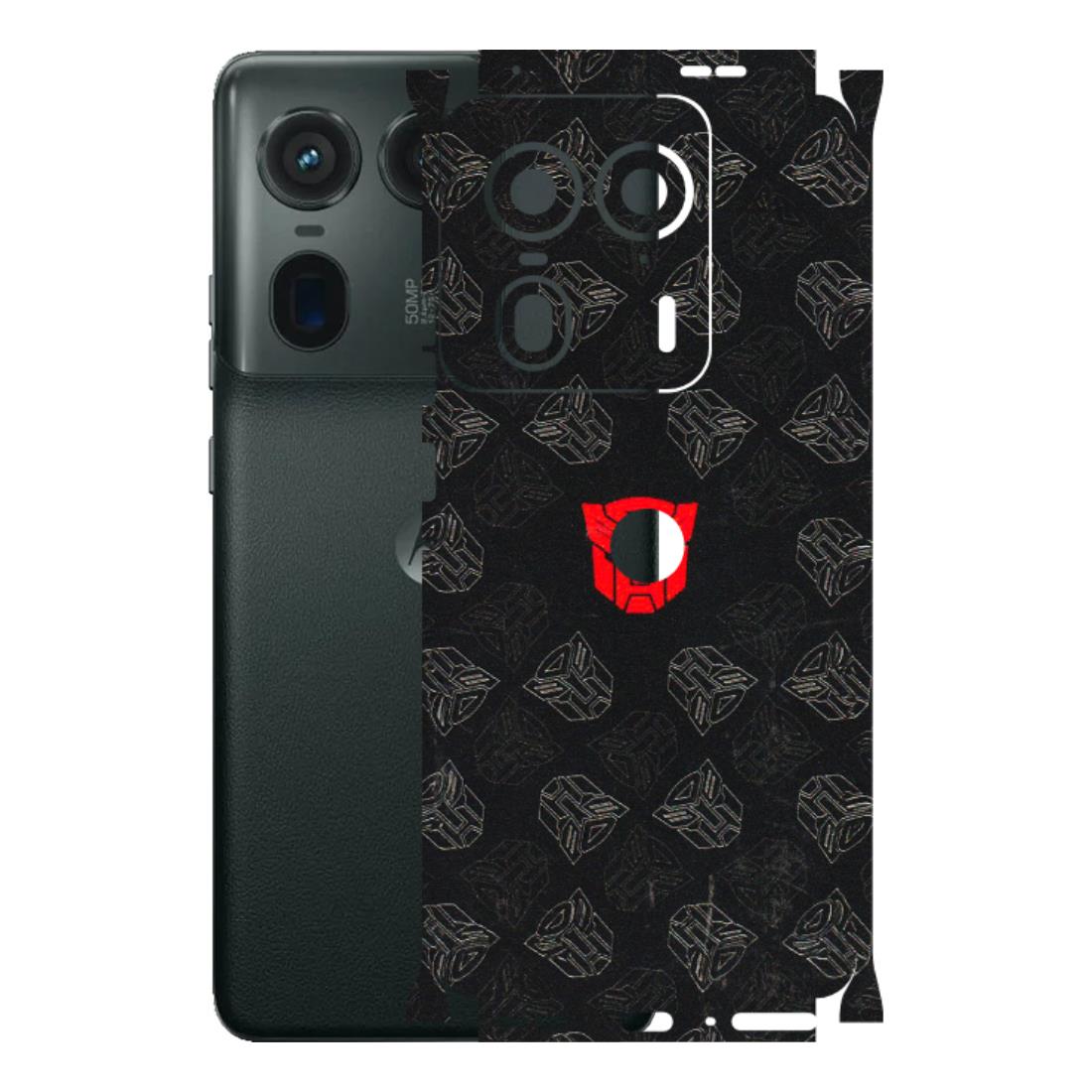 Motorola Phone Skins (All Models) - Transformers Devastation - 3D Embossed Finish (L-301) Motorola Edge 50 Ultra (5G)