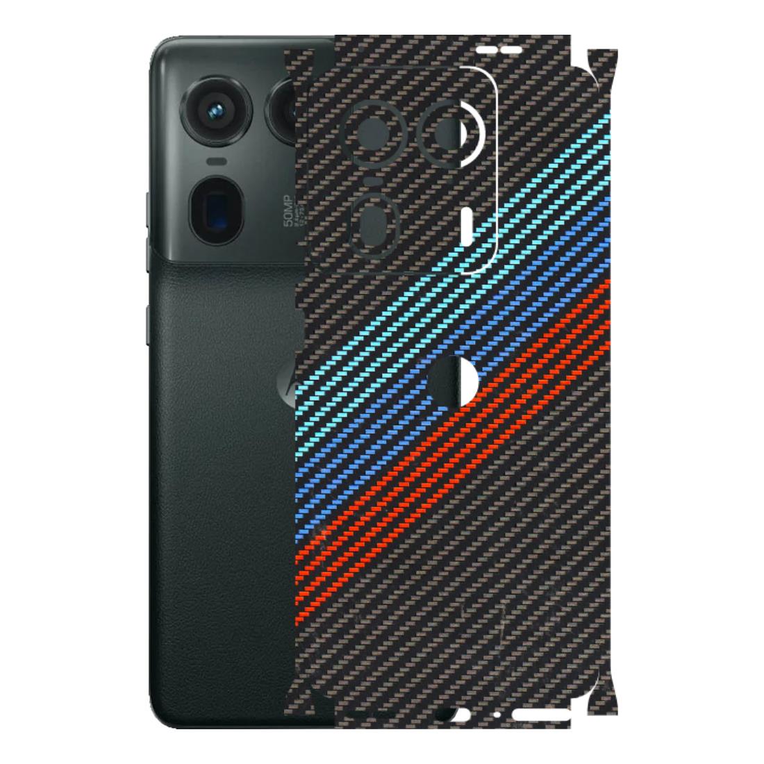 Motorola Phone Skins (All Models) - Carbon BM - 3D Embossed Finish (L-302) Motorola Edge 50 Ultra (5G)