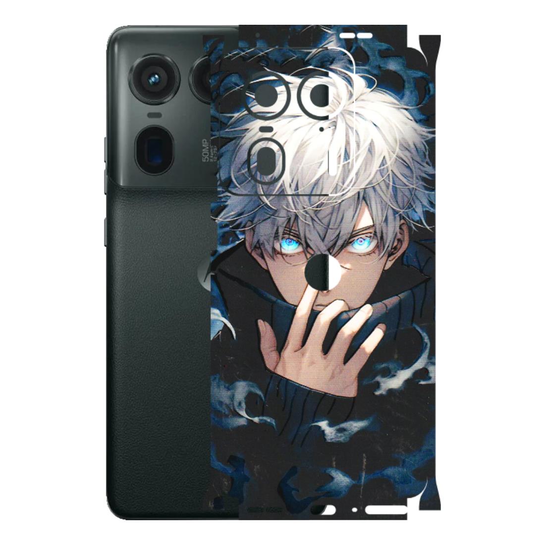 Motorola Phone Skins (All Models) - New Jujutsu Kaisen Anime - 3D Embossed Finish (L-313) Motorola Edge 50 Ultra (5G)