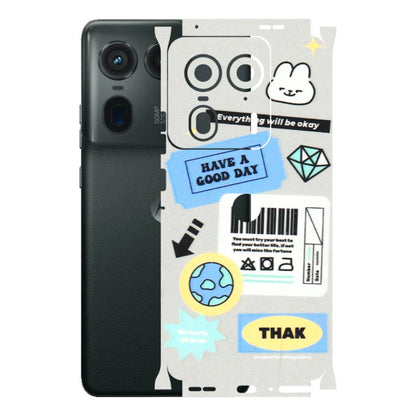Motorola Phone Skins (All Models) - Will Be Okay Design - 3D Embossed Finish (L-316) Motorola Edge 50 Ultra (5G)