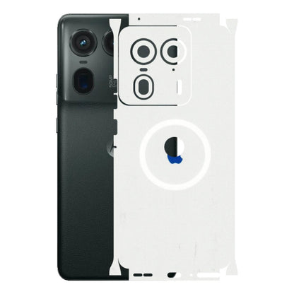 Motorola Phone Skins (All Models) - iPhone Magsafe Logo - 3D Embossed Finish (L-320) Motorola Edge 50 Ultra (5G)