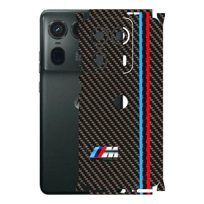 Motorola Phone Skins (All Models) - BM Carbon Fiber Feels - 3D Embossed Finish (L-38) Motorola Edge 50 Ultra (5G)