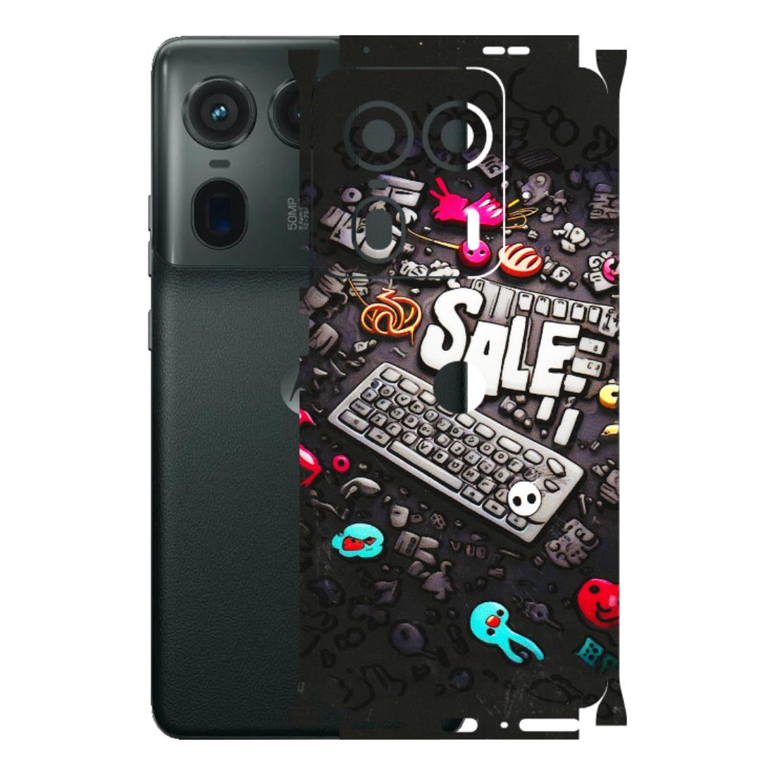 Motorola Phone Skins (All Models) - Gadgets Sale - 3D Embossed Finish (L-50) Motorola Edge 50 Ultra (5G)