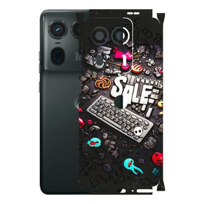 Motorola Phone Skins (All Models) - Gadgets Sale - 3D Embossed Finish (L-50) Motorola Edge 50 Ultra (5G)