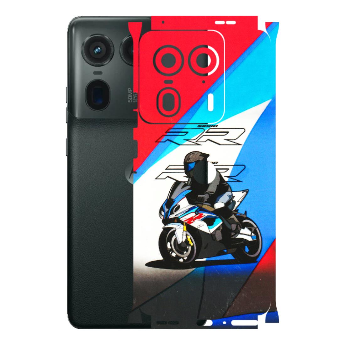Motorola Phone Skins (All Models) - Bikers Love - 3D Embossed Finish (L-58) Motorola Edge 50 Ultra (5G)