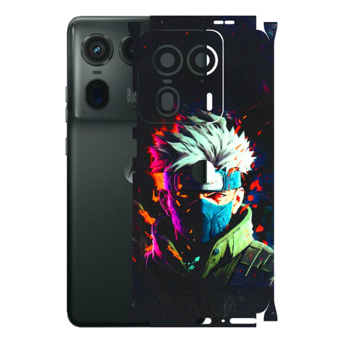 Motorola Phone Skins (All Models) - Anime Cool Character - 3D Embossed Finish (L-59) Motorola Edge 50 Ultra (5G)