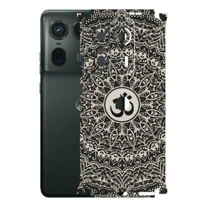 Motorola Phone Skins (All Models) - Aum Elegant Mandala - 3D Embossed Finish (L-62) Motorola Edge 50 Ultra (5G)