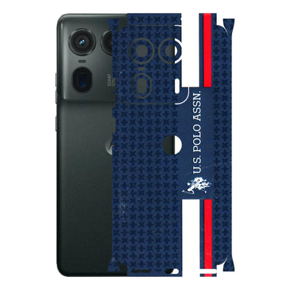 Motorola Phone Skins (All Models) - US POLO Designer Brand - 3D Embossed Finish (L-65) Motorola Edge 50 Ultra (5G)