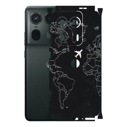 Motorola Phone Skins (All Models) - Never Ending Travel - 3D Embossed Finish (L-79) Motorola Edge 50 Ultra (5G)