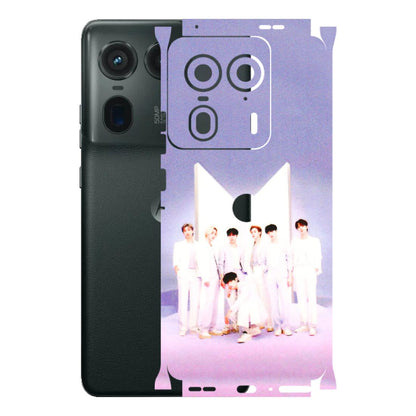 Motorola Phone Skins (All Models) - BTS - 3D Embossed Finish (L-94) Motorola Edge 50 Ultra (5G)