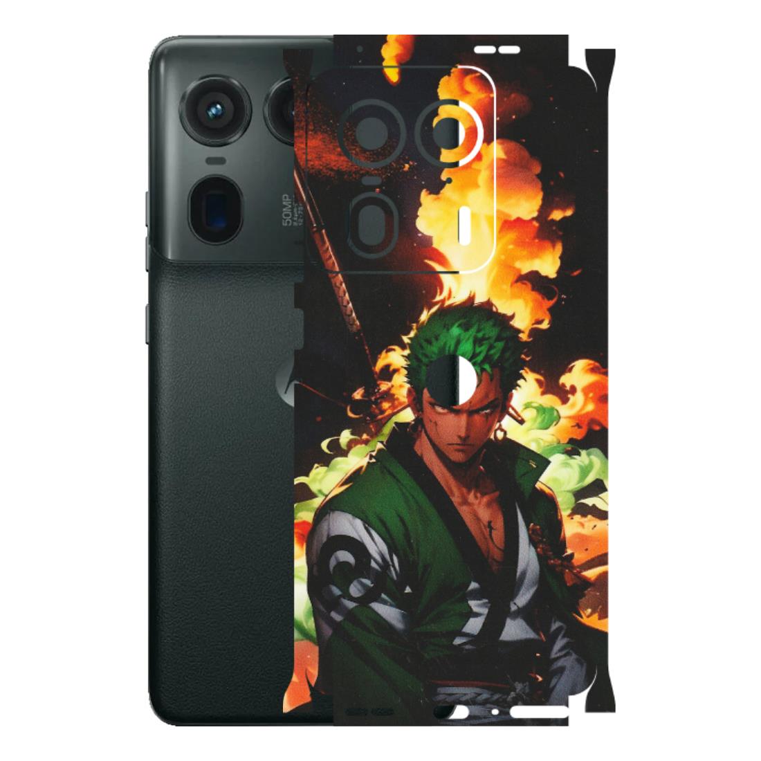 Motorola Phone Skins (All Models) - Roronoa Zoro - Matte Finish (M-102) Motorola Edge 50 Ultra (5G)