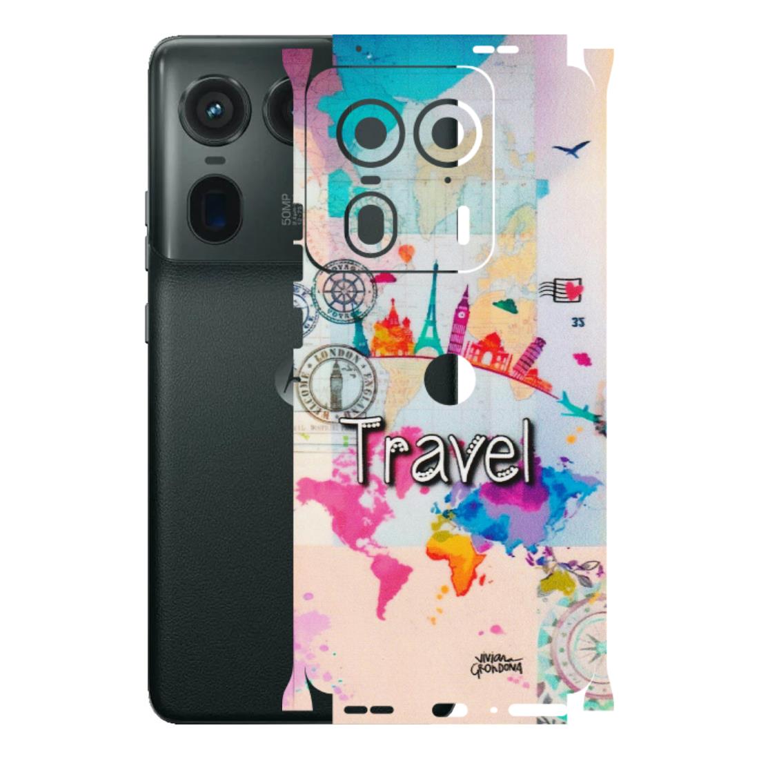 Motorola Phone Skins (All Models) - Travel The Wonders - Matte Finish (M-108) Motorola Edge 50 Ultra (5G)