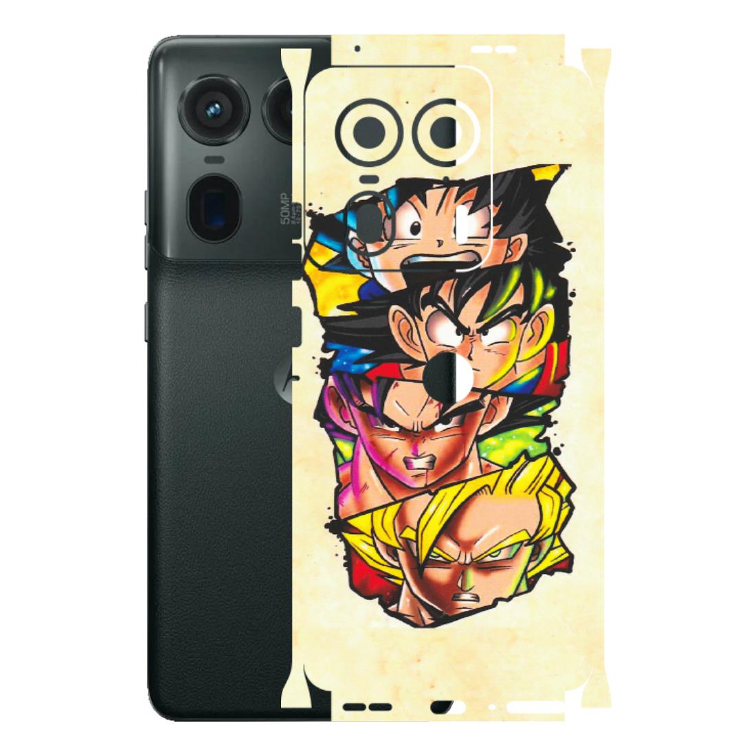 Motorola Phone Skins (All Models) - Angry Multi Anime - Matte Finish (M-113) Motorola Edge 50 Ultra (5G)