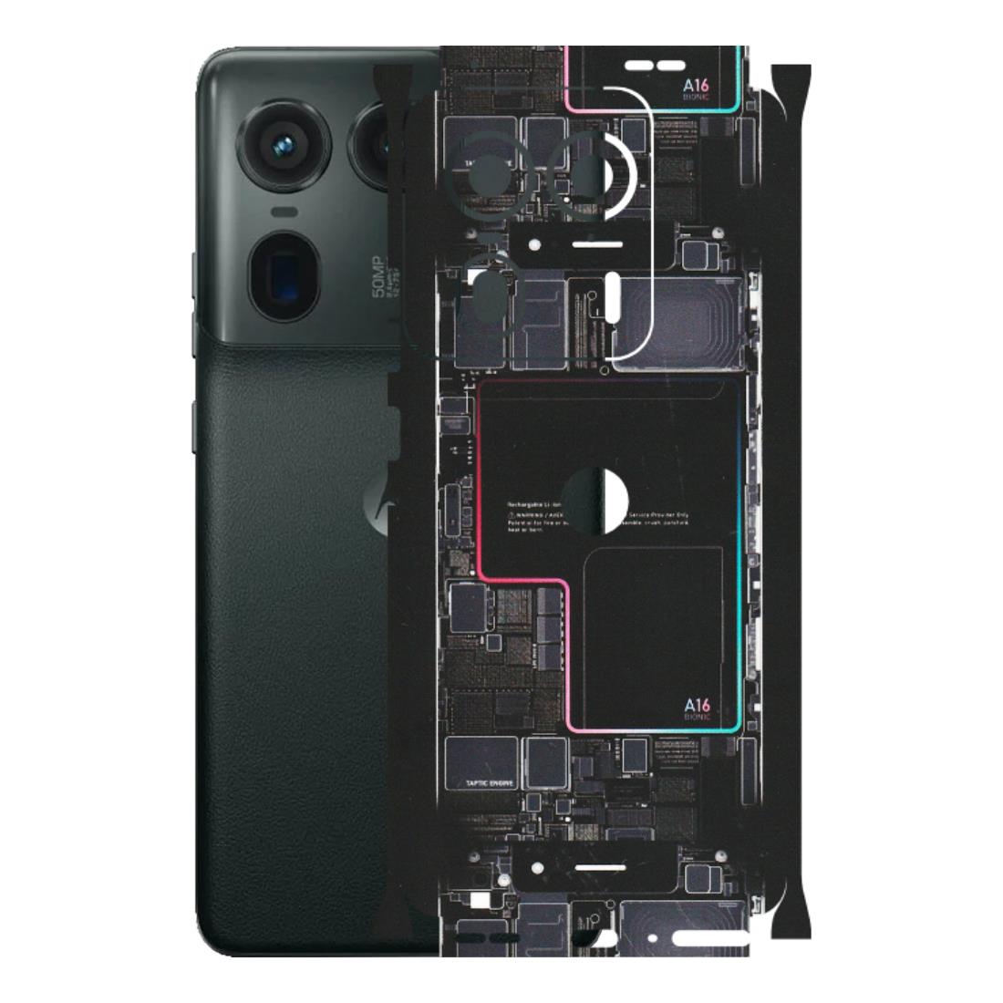 Motorola Phone Skins (All Models) - Motherboard Circuit Layout - Matte Finish (M-117) Motorola Edge 50 Ultra (5G)