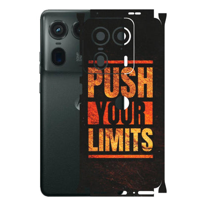 Motorola Phone Skins (All Models) - Push Your Limits - Matte Finish (M-118) Motorola Edge 50 Ultra (5G)