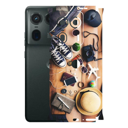 Motorola Phone Skins (All Models) - Travel Wanderlust - Matte Finish (M-133) Motorola Edge 50 Ultra (5G)