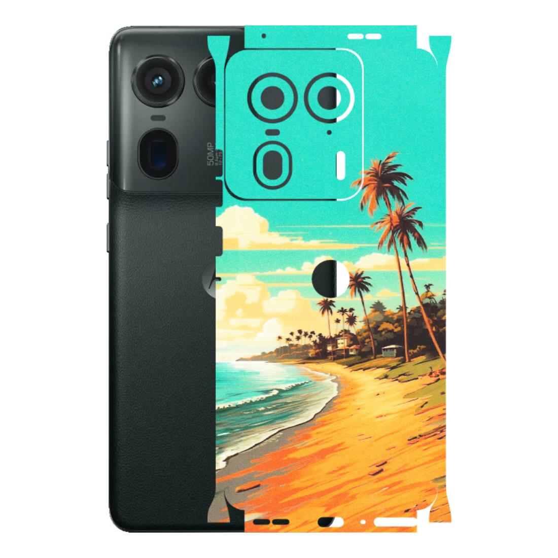 Motorola Phone Skins (All Models) - Miami Beach - Matte Finish (M-136) Motorola Edge 50 Ultra (5G)