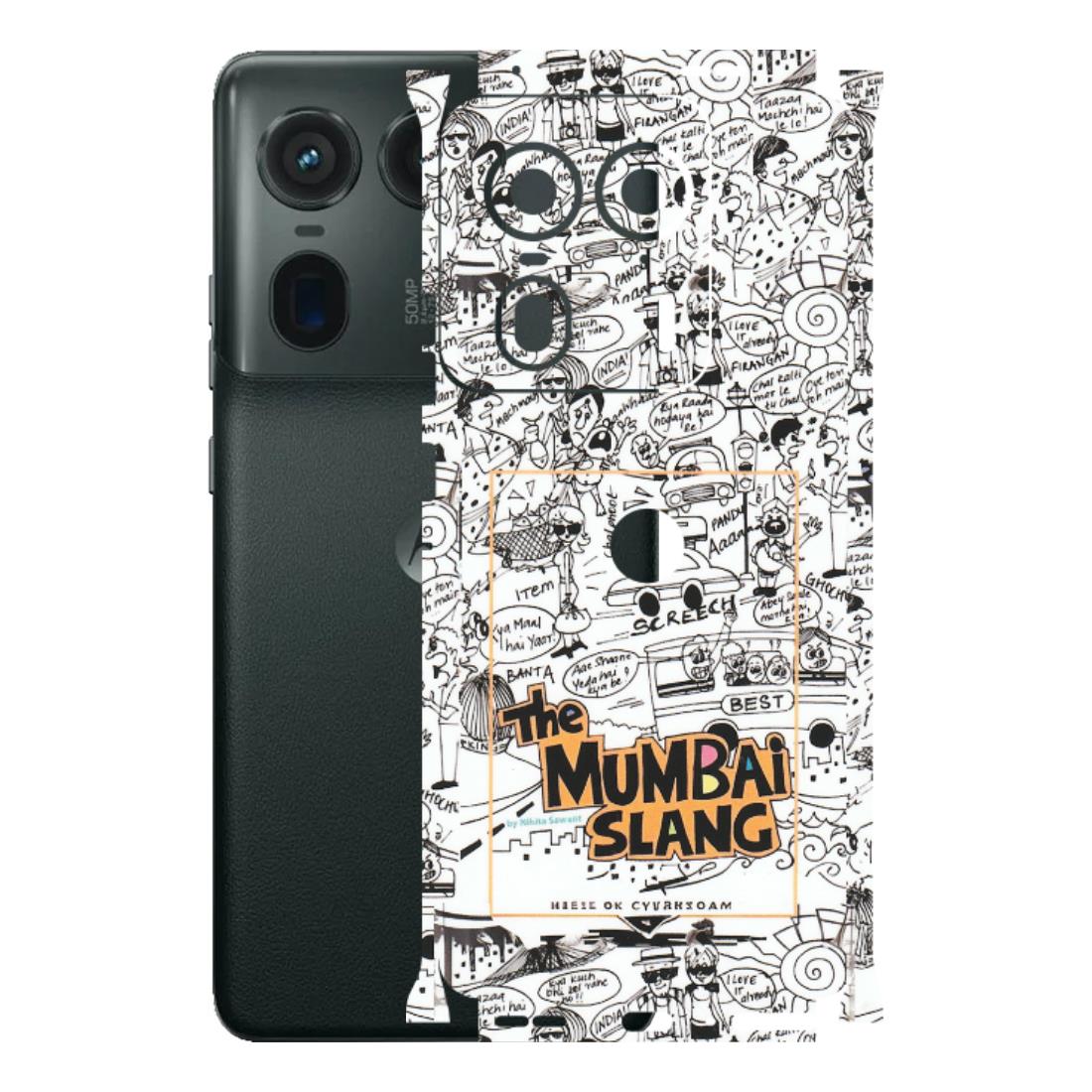 Motorola Phone Skins (All Models) - The Mumbai Slang - Matte Finish (M-142) Motorola Edge 50 Ultra (5G)