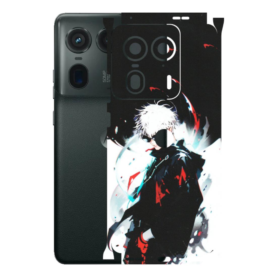 Motorola Phone Skins (All Models) - Gojo Powerful Charater Kaisen Anime - Matte Finish (M-144) Motorola Edge 50 Ultra (5G)