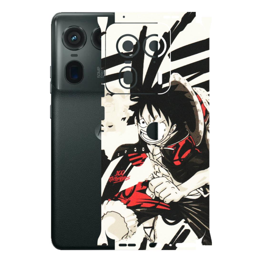 Motorola Phone Skins (All Models) - Monkey D.Luffy Manga Anime - Matte Finish (M-145) Motorola Edge 50 Ultra (5G)
