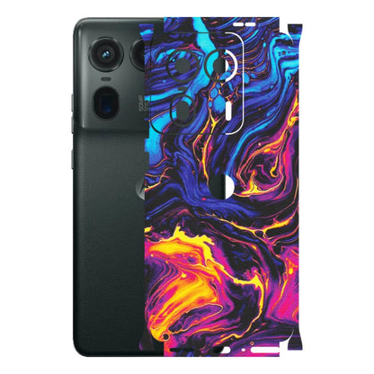 Motorola Phone Skins (All Models) - Abstract Paint Classy - Matte Finish (M-15) Motorola Edge 50 Ultra (5G)