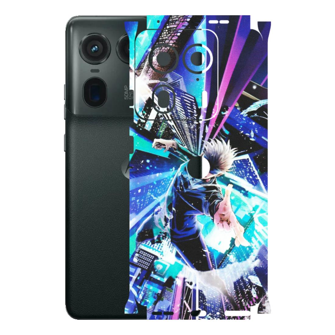 Motorola Phone Skins (All Models) - Manga Action Jujustu Kaisen Anime - Matte Finish (M-155) Motorola Edge 50 Ultra (5G)
