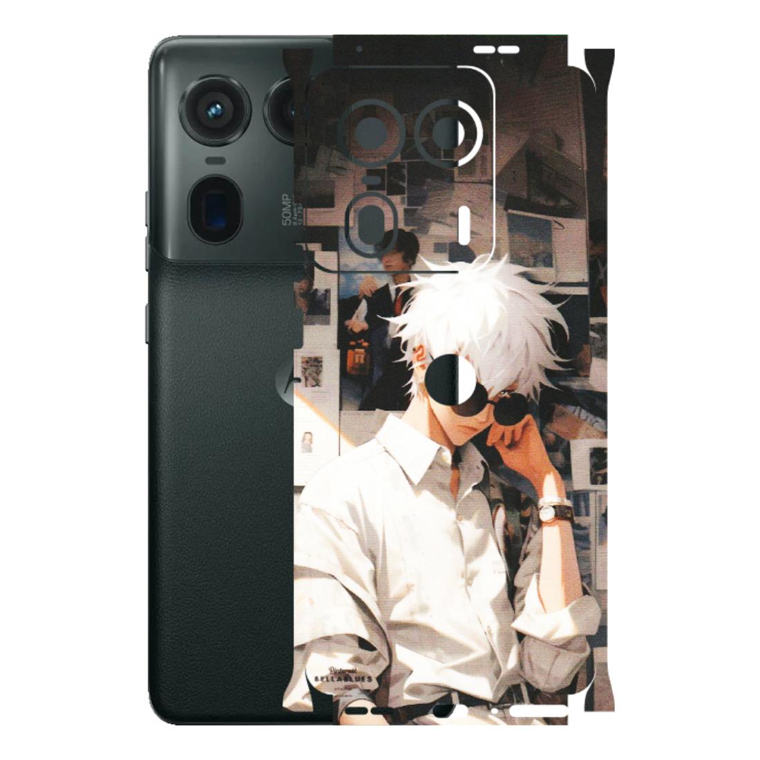 Motorola Phone Skins (All Models) - Gojo Satoru Jujustu Kaisen Anime - Matte Finish (M-156) Motorola Edge 50 Ultra (5G)