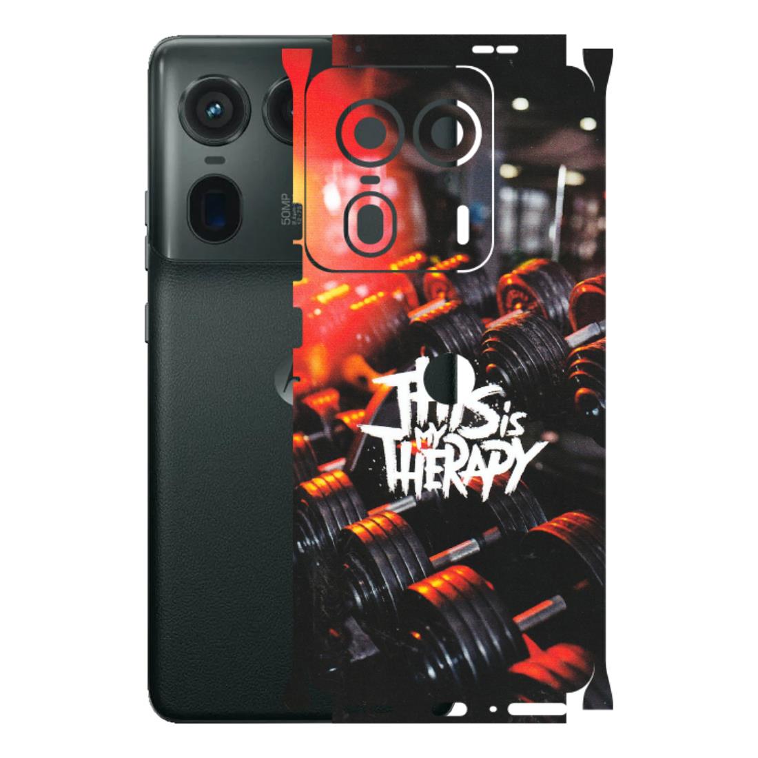Motorola Phone Skins (All Models) - GYM Lover Therapy - Matte Finish (M-160) Motorola Edge 50 Ultra (5G)