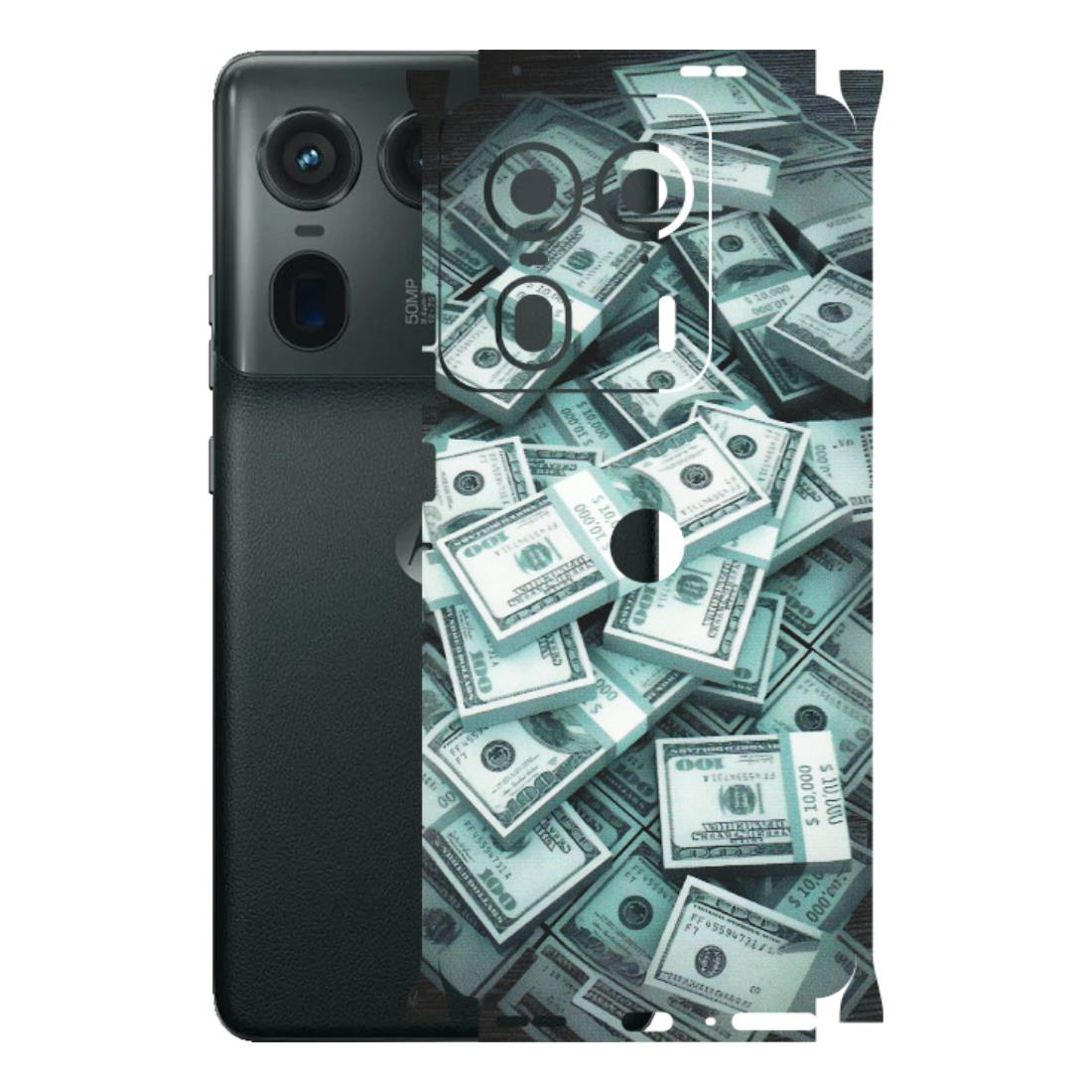 Motorola Phone Skins (All Models) - Hundred Dollar Bill - Matte Finish (M-162) Motorola Edge 50 Ultra (5G)