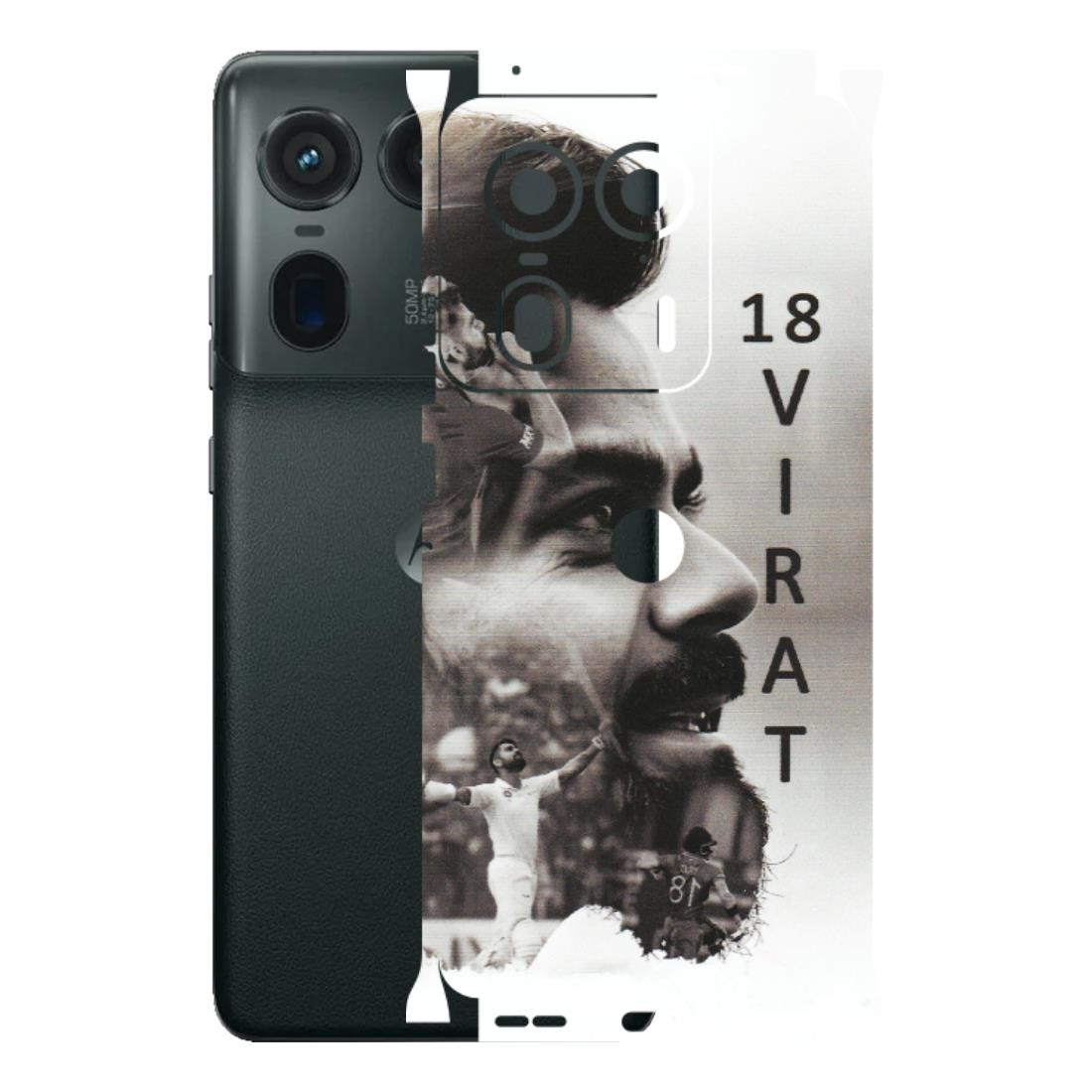 Motorola Phone Skins (All Models) - Virat Kohli Cricketer - Matte Finish (M-163) Motorola Edge 50 Ultra (5G)