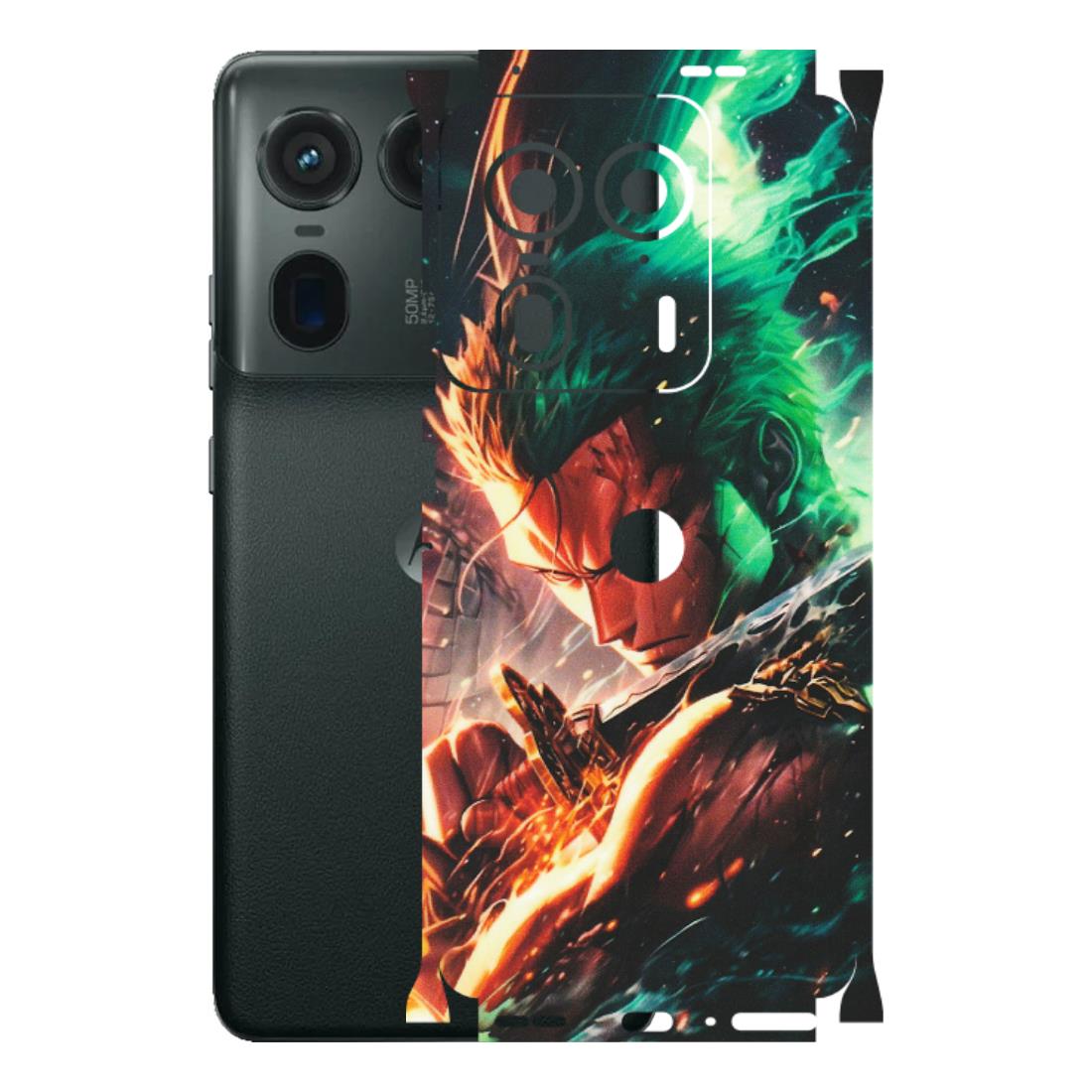 Motorola Phone Skins (All Models) - Anime Gojo Sword - Matte Finish (M-32) Motorola Edge 50 Ultra (5G)