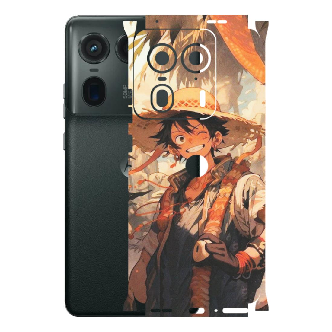 Motorola Phone Skins (All Models) - Anime Character Smile - Matte Finish (M-33) Motorola Edge 50 Ultra (5G)