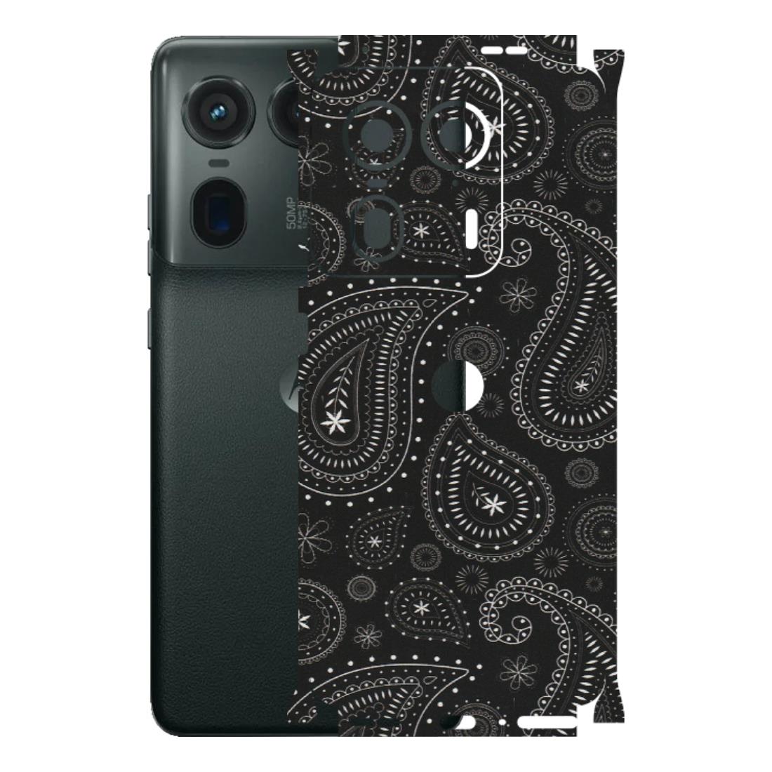 Motorola Phone Skins (All Models) - Black Sober Kerry - Matte Finish (M-37) Motorola Edge 50 Ultra (5G)