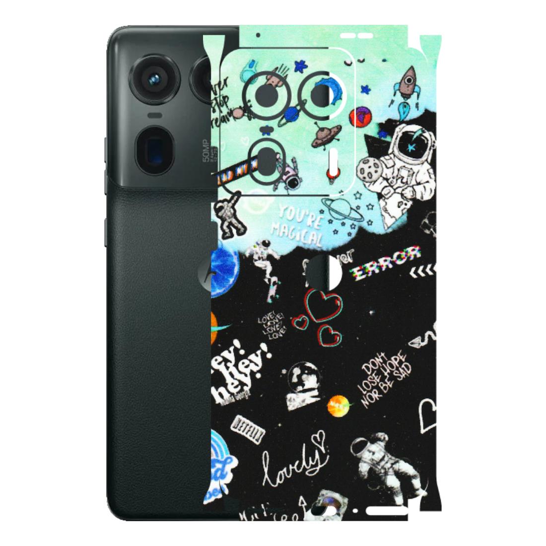Motorola Phone Skins (All Models) - Living In A Space Dream - Matte Finish (M-46) Motorola Edge 50 Ultra (5G)