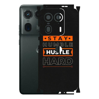 Motorola Phone Skins (All Models) - Stay Humble Stay Hard - Matte Finish (M-48) Motorola Edge 50 Ultra (5G)