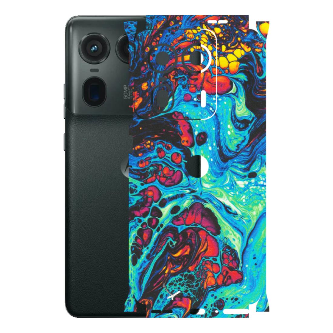 Motorola Phone Skins (All Models) - Majestic Galactic Marbel - Matte Finish (M-85) Motorola Edge 50 Ultra (5G)