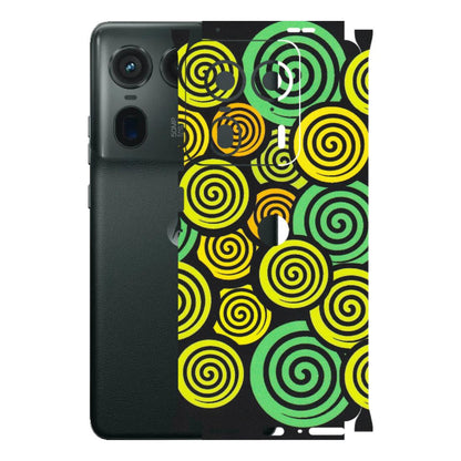 Motorola Phone Skins (All Models) - Crazy Spiral - Matte Finish (M-91) Motorola Edge 50 Ultra (5G)