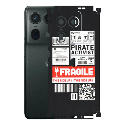 Motorola Phone Skins (All Models) - Handle With Care - Matte Finish (M-99) Motorola Edge 50 Ultra (5G)