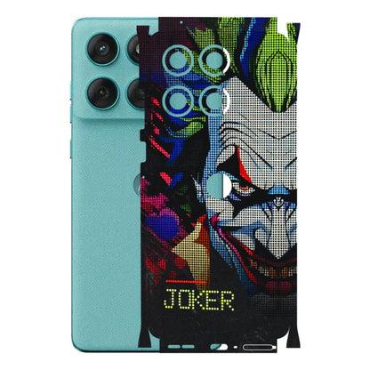 Motorola Phone Skins (All Models) - Joker Dot Matrix - 3D Embossed Finish (L-08) Motorola Edge 60 Fusion (5G)