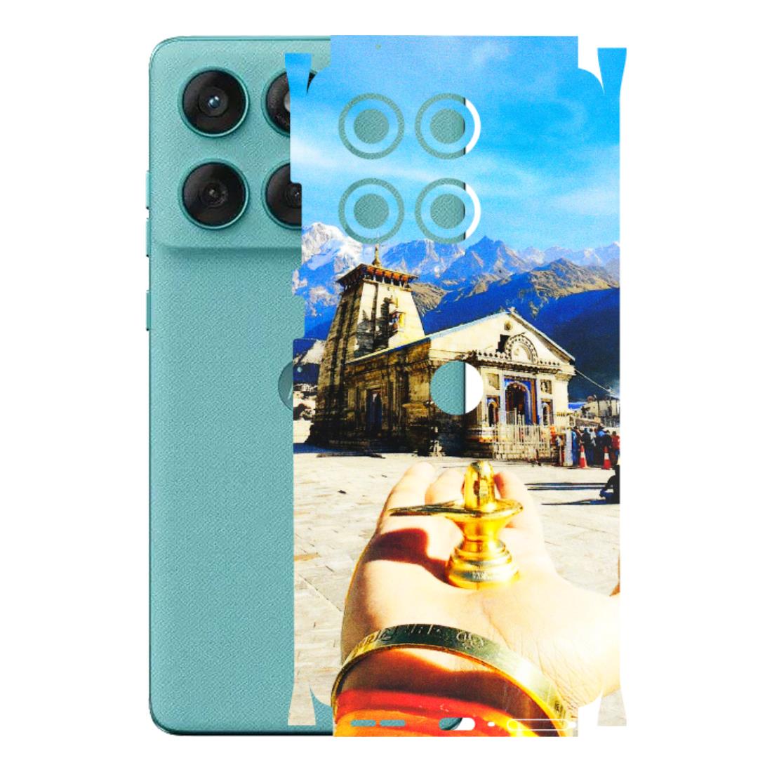 Motorola Phone Skins (All Models) - Beauty of Kedarnath - 3D Embossed Finish (L-108) Motorola Edge 60 Fusion (5G)