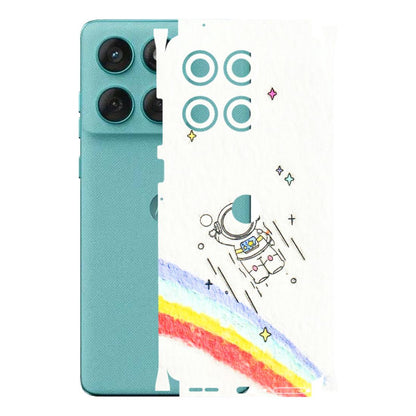 Motorola Phone Skins (All Models) - Milkyway Astronaut - 3D Embossed Finish (L-110) Motorola Edge 60 Fusion (5G)