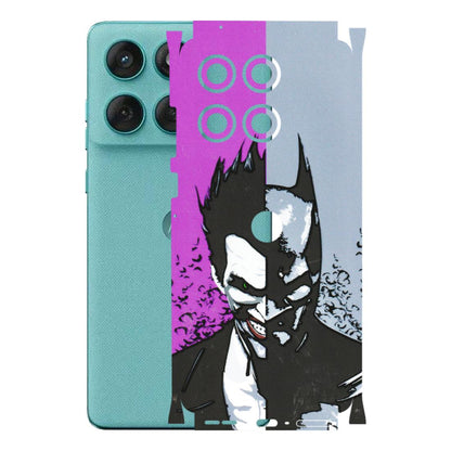 Motorola Phone Skins (All Models) - Batman & Joker - 3D Embossed Finish (L-143) Motorola Edge 60 Fusion (5G)