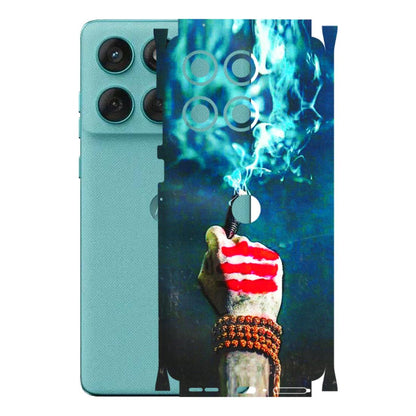 Motorola Phone Skins (All Models) - Mahadev Bhakt - 3D Embossed Finish (L-146) Motorola Edge 60 Fusion (5G)