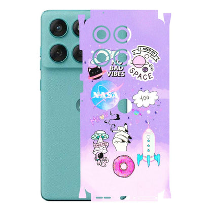 Motorola Phone Skins (All Models) - I Need My Nasa Skin - 3D Embossed Finish (L-149) Motorola Edge 60 Fusion (5G)