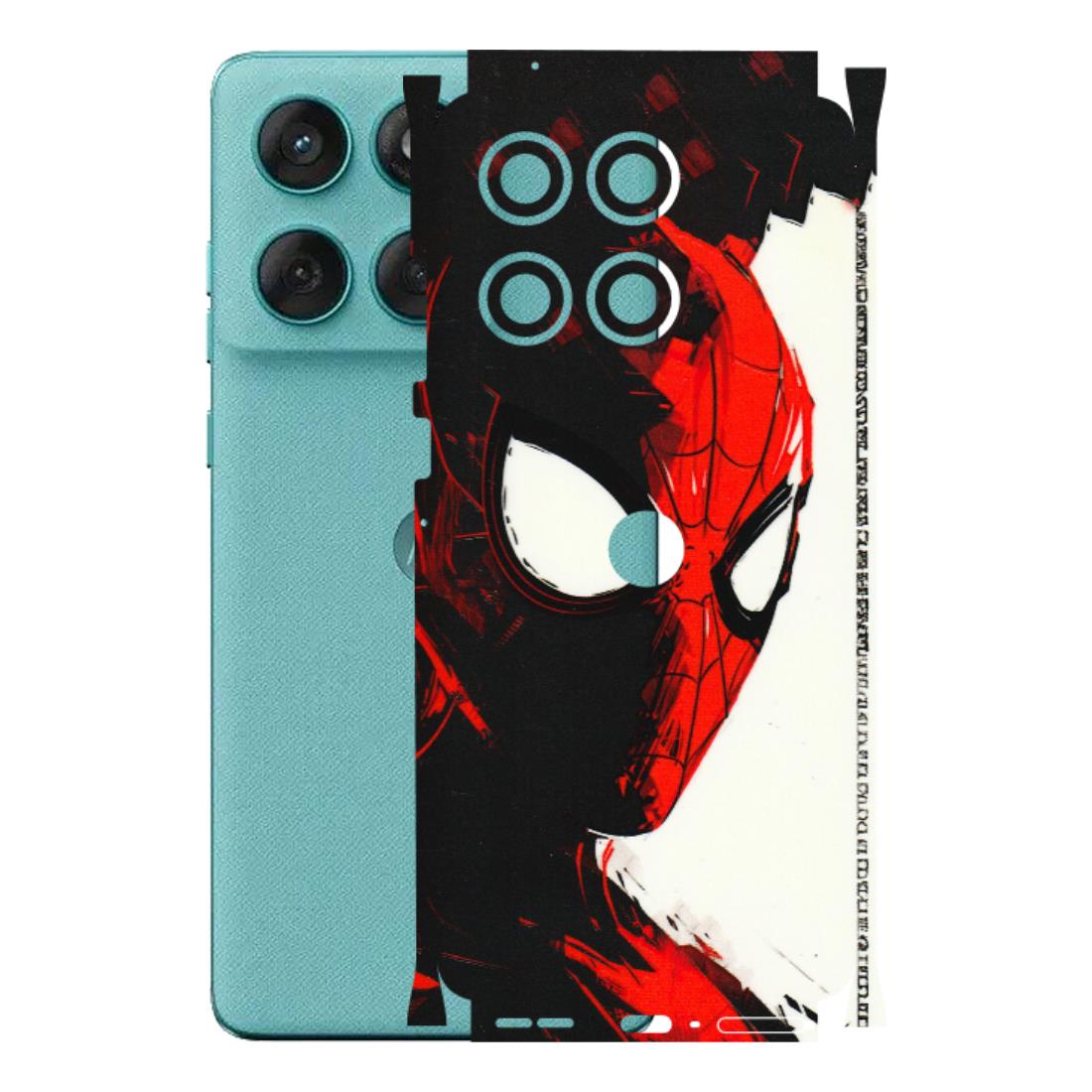 Motorola Phone Skins (All Models) - Spiderman Killer Face - 3D Embossed Finish (L-17) Motorola Edge 60 Fusion (5G)