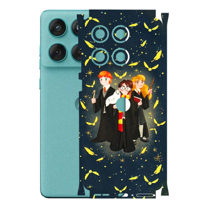 Motorola Phone Skins (All Models) - Harry Potter - 3D Embossed Finish (L-183) Motorola Edge 60 Fusion (5G)