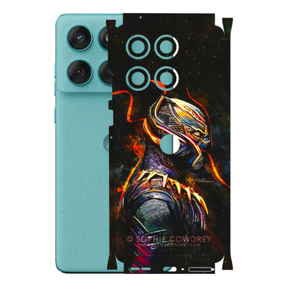 Motorola Phone Skins (All Models) - Black Panther - 3D Embossed Finish (L-190) Motorola Edge 60 Fusion (5G)