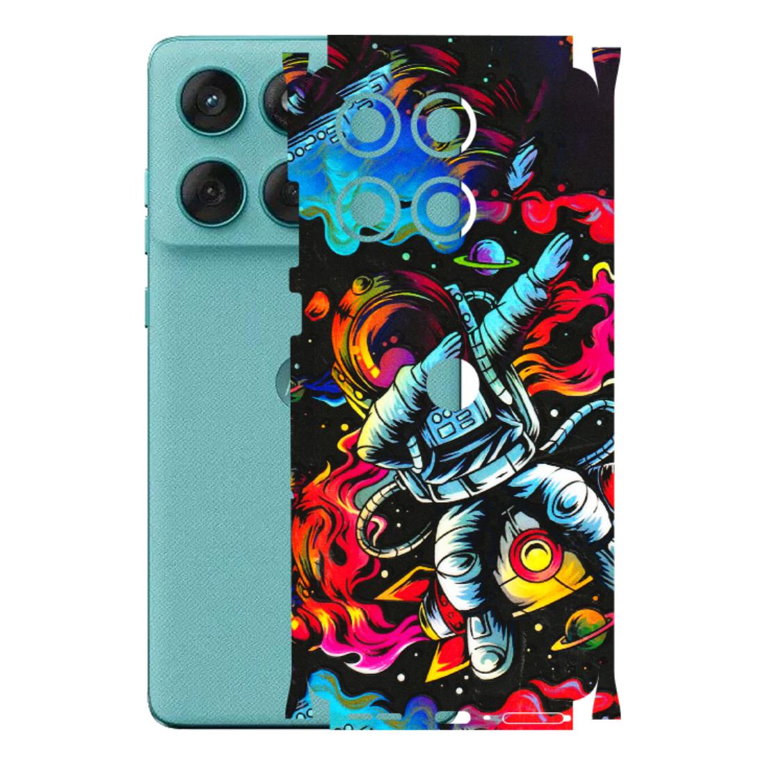 Motorola Phone Skins (All Models) - Astronaut Dope - 3D Embossed Finish (L-191) Motorola Edge 60 Fusion (5G)
